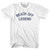 Beach Off Legend Adult Cotton T-shirt - White