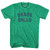 Brass Balls Adult Tri-Blend T-shirt - Athletic Green