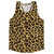 Cheetah Pattern Running Track Tops Made In USA - Yellow