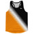 Lightning Fast Pattern Running Track Tops Made In USA - Orange White Black