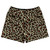 Cheetah Pattern Lacrosse Shorts Made In USA - Vegas Gold