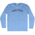 Hyde Park Adult Tri-Blend Long Sleeve T-shirt - Athletic Blue