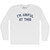 I'm Awful At This Adult Cotton Long Sleeve T-shirt - White