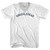 Knucklehead Adult Tri-Blend V-neck T-shirt - White