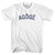 Agoge Womens Cotton Junior Cut T-Shirt - White