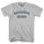 Bundoran Beach Adult Cotton T-shirt - Cool Grey