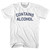 Contains Alcohol Womens Cotton Junior Cut T-Shirt - White