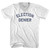Election Denier Adult Tri-Blend V-neck T-shirt - White