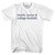 Death, Taxes & College Football Youth Cotton T-shirt - White