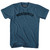 Wordsmith Adult Cotton T-shirt - Lake Blue