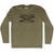 Santa Cruz Surf Adult Tri-Blend Long Sleeve T-shirt - Military Green