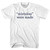 Mistakes Were Made Rage Font Adult Cotton T-shirt - White