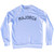 Majorca Adult Tri-Blend Sweatshirt - White