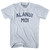 Alanui Moi Adult Tri-Blend T-shirt - Athletic White