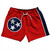 Tennessee US State Flag 5" Swim Shorts Made in USA - Red