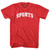 Sports Adult Tri-Blend T-shirt - Red