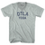 DTLA Yoga Adult Tri-Blend V-neck T-shirt - Athletic Cool Grey