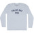 False Bay RSA Adult Tri-Blend Long Sleeve T-shirt - Athletic White