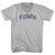 Funpa Adult Tri-Blend V-neck T-shirt - Cool Grey