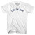 Lou Da' Man Youth Cotton T-shirt - White