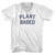 Plant Based Adult Tri-Blend V-neck T-shirt - White