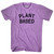 Plant Based Adult Tri-Blend T-shirt - Athletic Purple