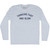 Thinking Fast And Slow Adult Tri-Blend Long Sleeve T-shirt - Athletic White