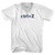 Ctrl+Z Adult Tri-Blend V-neck T-shirt - White