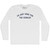 Im Just Here For The Edibles Adult Cotton Long Sleeve T-shirt - White