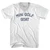 Mini Golf Goat Adult Tri-Blend V-neck T-shirt - White