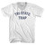 Tri-State Trap Adult Tri-Blend V-neck T-shirt - White