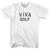 Viva Golf Youth Cotton T-shirt - White Viva Golf Youth Cotton T-shirt - White