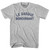 Le Basque Bondissant Adult Cotton T-shirt - Grey Heather