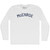 McEnroe Adult Cotton Long Sleeve T-shirt - White