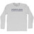 Common Sense Is Not So Common Adult Cotton Long Sleeve T-shirt - Grey Heather