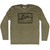Harting Join Or Die Adult Tri-Blend Long Sleeve T-shirt - Military Green