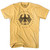 Germany Vintage Eagle Die-Elf Soccer Adult Tri-Blend T-shirt - Heather Gold