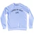 Living My Best Life Adult Tri-Blend Sweatshirt - White