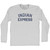 Indian Express Adult Cotton Long Sleeve T-shirt - Grey Heather