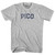 Pico Adult Cotton T-shirt - Grey Heather