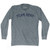 Team Depp Adult Tri-Blend Long Sleeve T-shirt - Athletic Grey