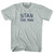 Stan The Man Adult Tri-Blend T-shirt - Athletic Cool Grey