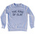 The King of Clay Adult Tri-Blend Sweatshirt - Grey Heather