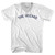 The Wizard Adult Tri-Blend V-neck T-shirt - White