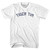 Tiger Tim Womens Cotton Junior Cut T-Shirt - White