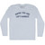 Maybe You Are Left-Handed Adult Tri-Blend Long Sleeve T-shirt - Athletic White