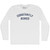 Constantly Bored Adult Cotton Long Sleeve T-shirt - White