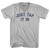 Just Tap It In Adult Tri-Blend V-neck T-shirt - Cool Grey