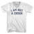 I Am Not A Crook Adult Tri-Blend V-neck T-shirt - White