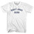Right Away Boss Adult Cotton T-shirt - White